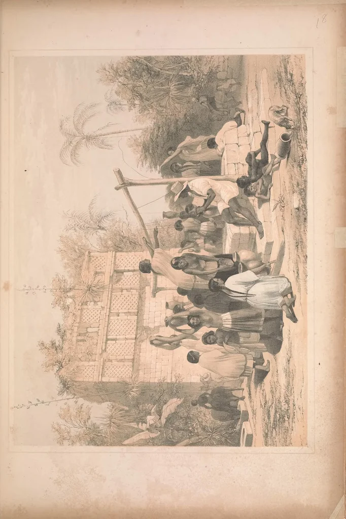 An illustration from Views of ancient monuments in Central America, Chiapas and Yucatan, 1844, leaf 77
