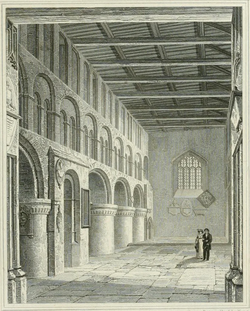 An illustration from Views of the most interesting collegiate and parochial churches in Great Britain; including screens, fonts, monuments .., 1824, leaf 122