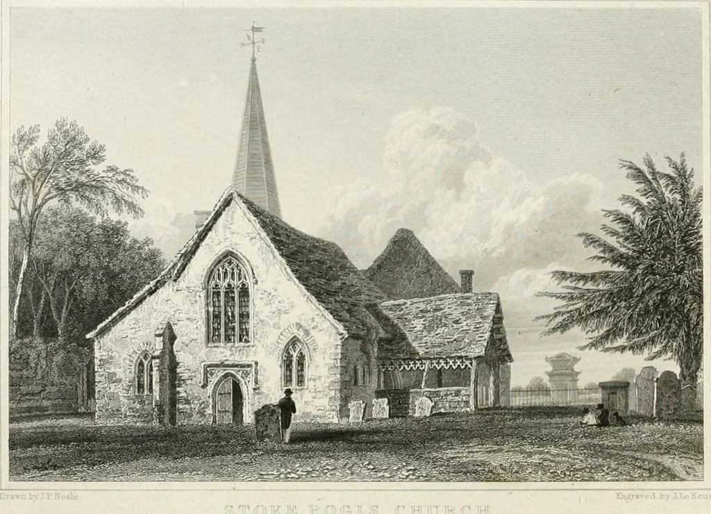 An illustration from Views of the most interesting collegiate and parochial churches in Great Britain; including screens, fonts, monuments .., 1824, leaf 15
