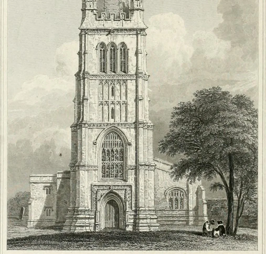 An illustration from Views of the most interesting collegiate and parochial churches in Great Britain; including screens, fonts, monuments .., 1824, leaf 235