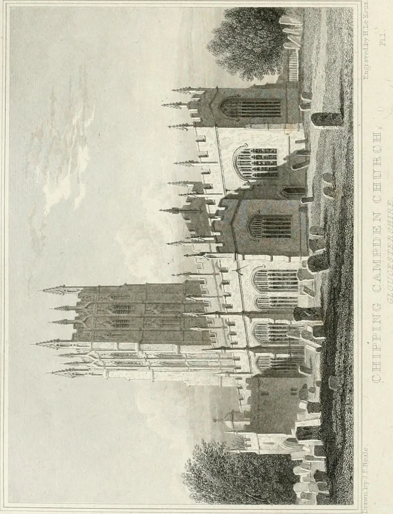 An illustration from Views of the most interesting collegiate and parochial churches in Great Britain; including screens, fonts, monuments .., 1824, leaf 59