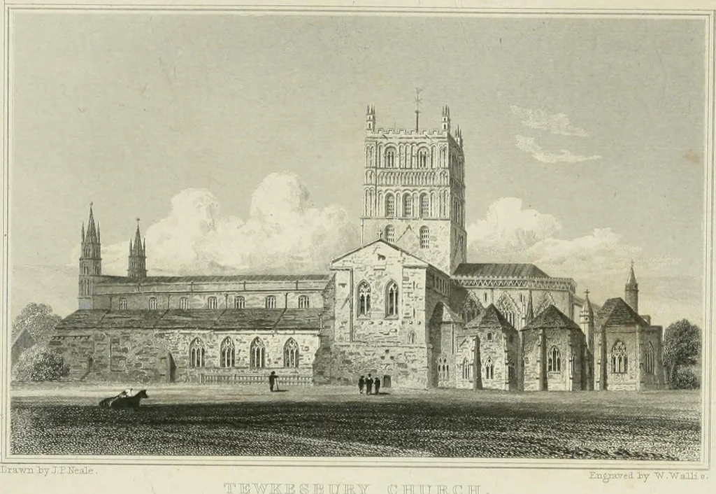 An illustration from Views of the most interesting collegiate and parochial churches in Great Britain; including screens, fonts, monuments .., 1824, leaf 84