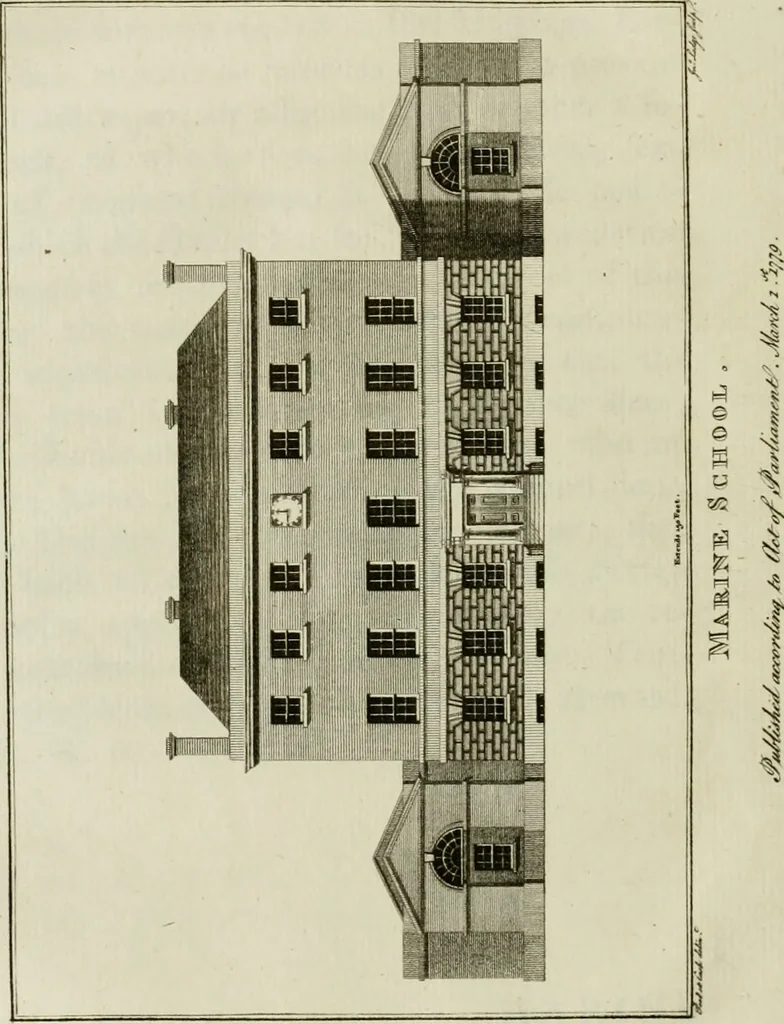 An illustration from Views of the most remarkable public buildings, monuments and other edifices in the city of Dublin, 1780, leaf 109