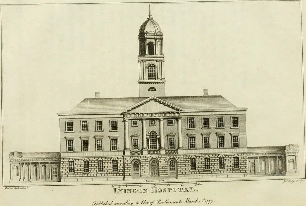 An illustration from Views of the most remarkable public buildings, monuments and other edifices in the city of Dublin, 1780, leaf 114