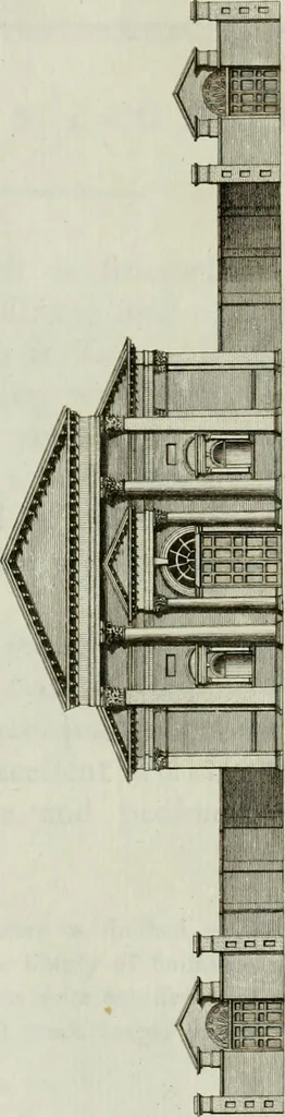 An illustration from Views of the most remarkable public buildings, monuments and other edifices in the city of Dublin, 1780, leaf 155