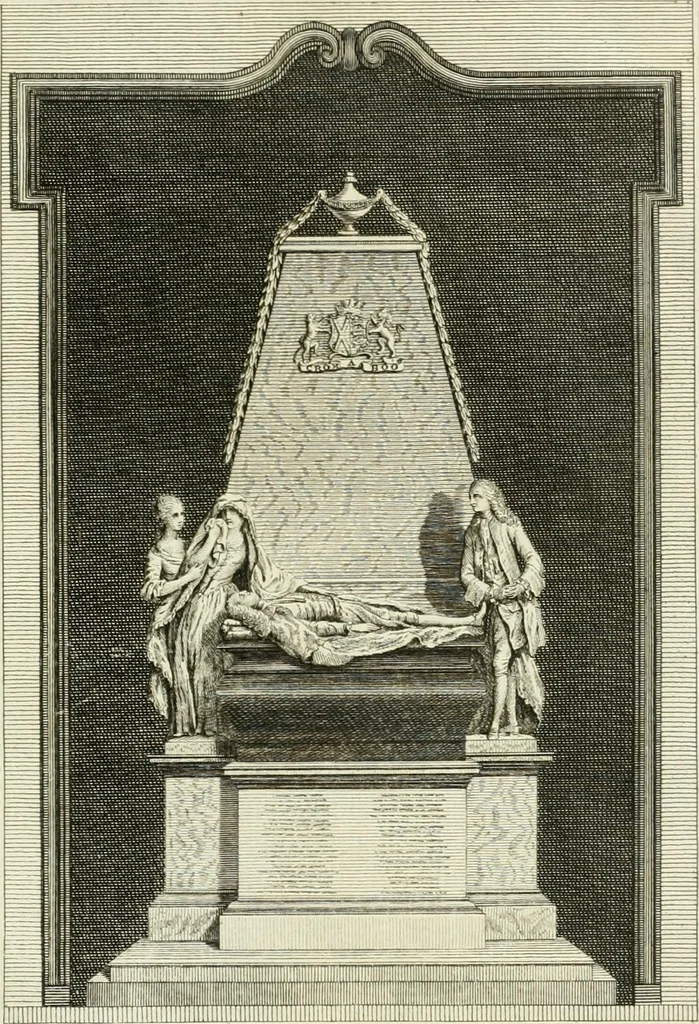 An illustration from Views of the most remarkable public buildings, monuments and other edifices in the city of Dublin, 1780, leaf 170