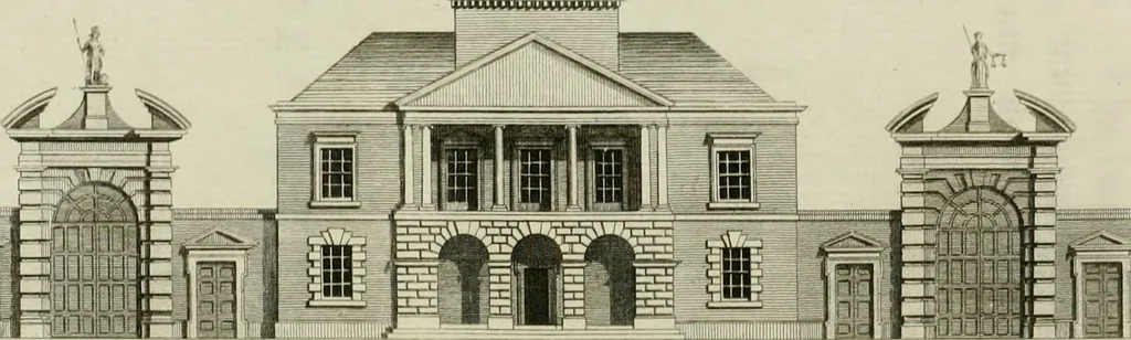 An illustration from Views of the most remarkable public buildings, monuments and other edifices in the city of Dublin, 1780, leaf 51