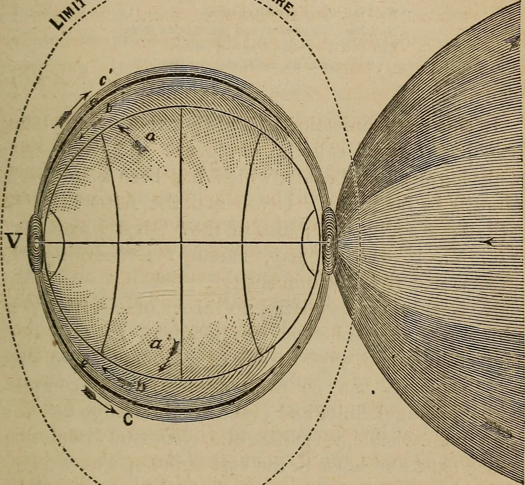 An illustration from Views of our heavenly home : a sequel to a Stellar key to the summer-land, 1878, leaf 80