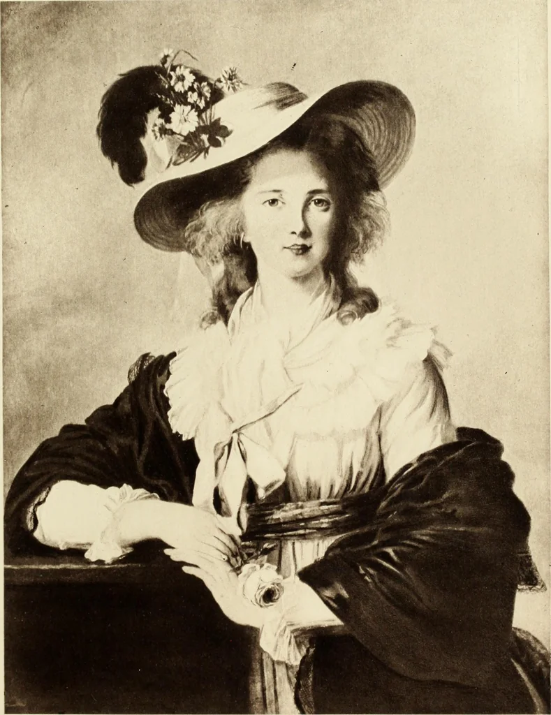 An illustration from Vigée-Lebrun, 1755-1842 : her life, works, and friendships : with a catalogue raisonné of the artist's pictures, 1915, leaf 192