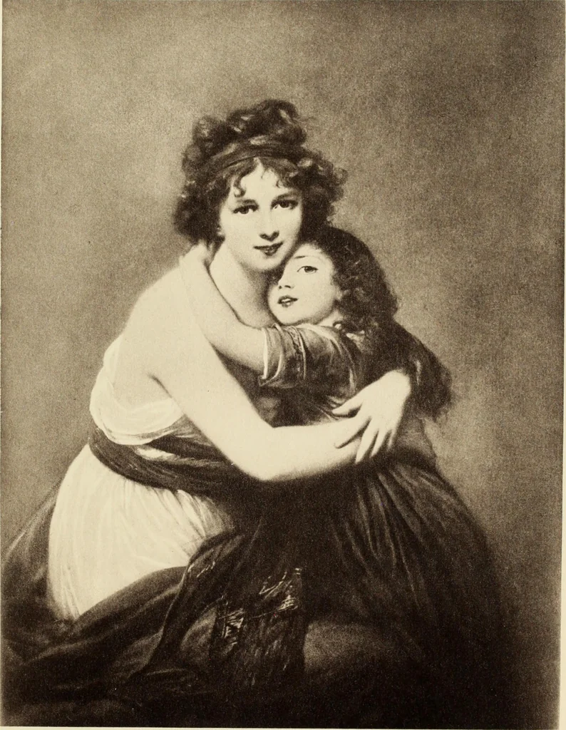 An illustration from Vigée-Lebrun, 1755-1842 : her life, works, and friendships : with a catalogue raisonné of the artist's pictures, 1915, leaf 208