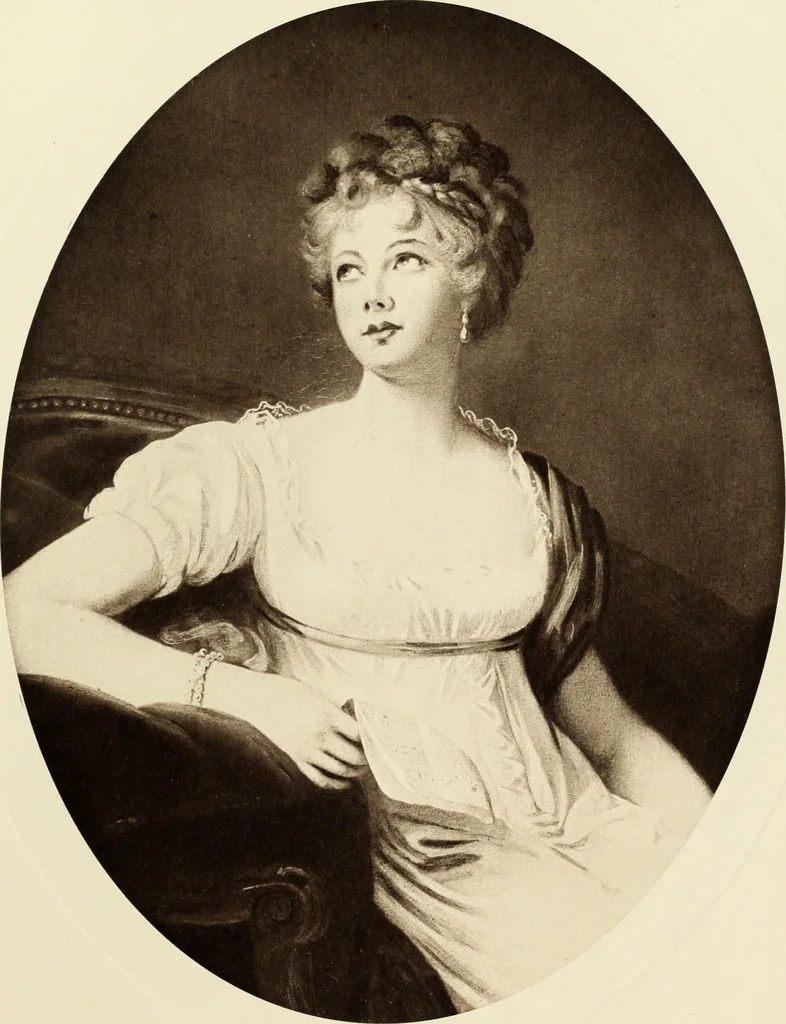 An illustration from Vigée-Lebrun, 1755-1842 : her life, works, and friendships : with a catalogue raisonné of the artist's pictures, 1915, leaf 218