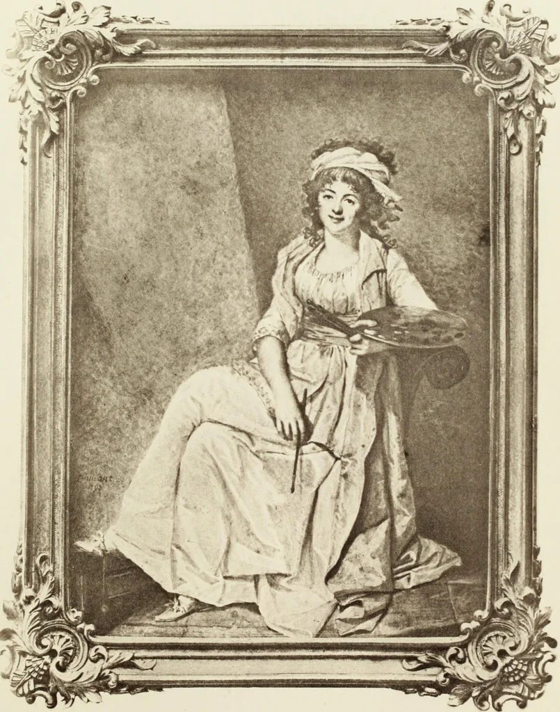An illustration from Vigée-Lebrun, 1755-1842 : her life, works, and friendships : with a catalogue raisonné of the artist's pictures, 1915, leaf 226