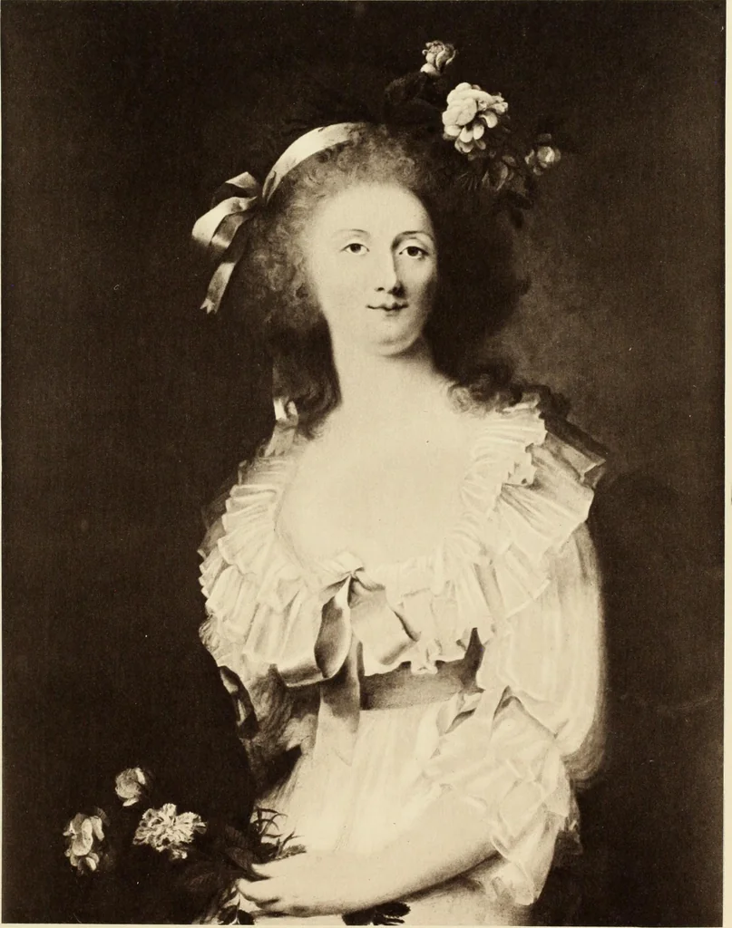 An illustration from Vigée-Lebrun, 1755-1842 : her life, works, and friendships : with a catalogue raisonné of the artist's pictures, 1915, leaf 236