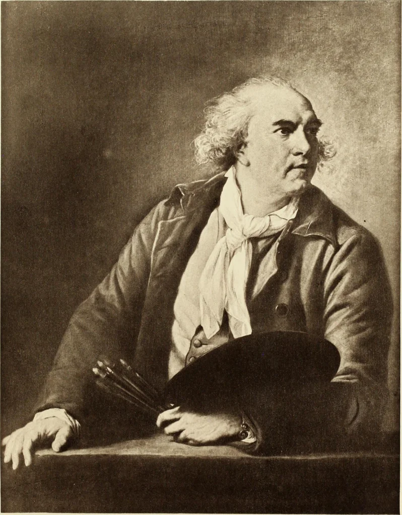 An illustration from Vigée-Lebrun, 1755-1842 : her life, works, and friendships : with a catalogue raisonné of the artist's pictures, 1915, leaf 244
