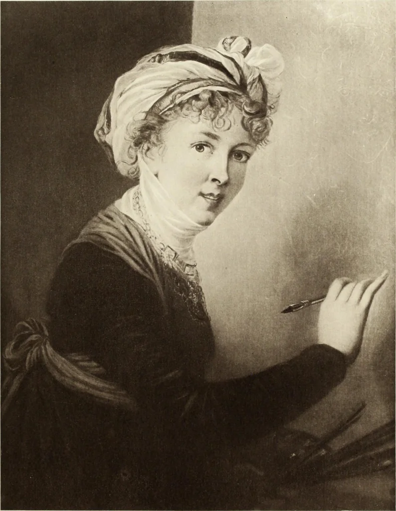 An illustration from Vigée-Lebrun, 1755-1842 : her life, works, and friendships : with a catalogue raisonné of the artist's pictures, 1915, leaf 340