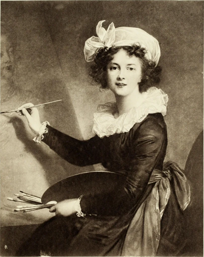 An illustration from Vigée-Lebrun, 1755-1842 : her life, works, and friendships : with a catalogue raisonné of the artist's pictures, 1915, leaf 386