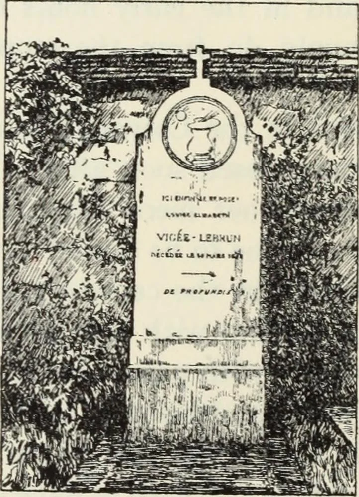 An illustration from Vigée-Lebrun, 1755-1842 : her life, works, and friendships : with a catalogue raisonné of the artist's pictures, 1915, leaf 389