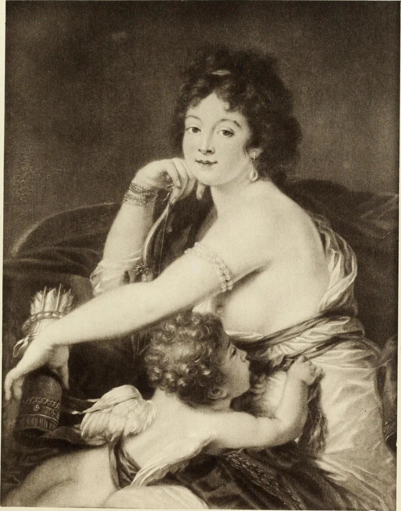 An illustration from Vigée-Lebrun, 1755-1842 : her life, works, and friendships : with a catalogue raisonné of the artist's pictures, 1915, leaf 76