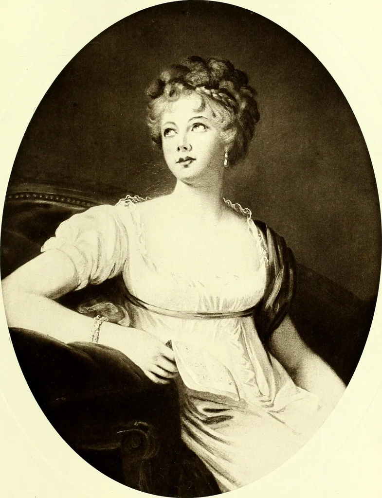 An illustration from Vigée-Lebrun, 1755-1842 : her life, works, and friendships : with a catalogue raisonné of the artist's pictures, 1915, leaf 218