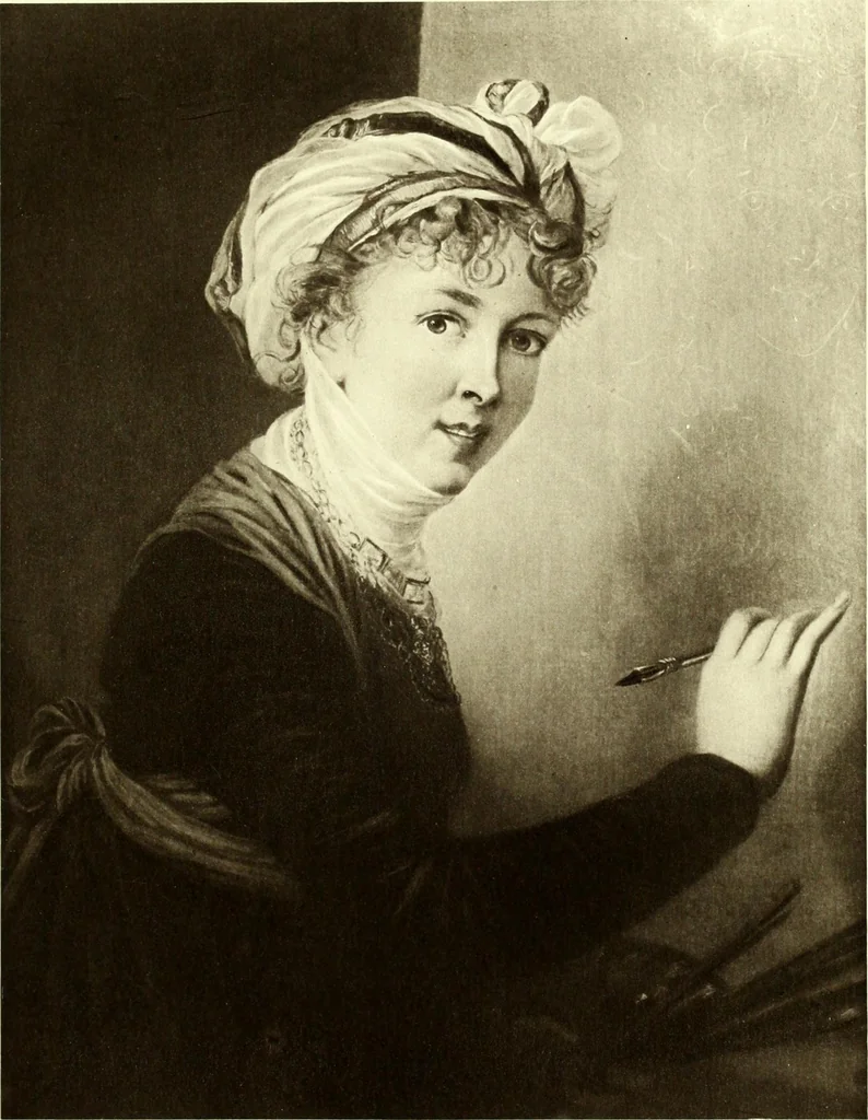 An illustration from Vigée-Lebrun, 1755-1842 : her life, works, and friendships : with a catalogue raisonné of the artist's pictures, 1915, leaf 340