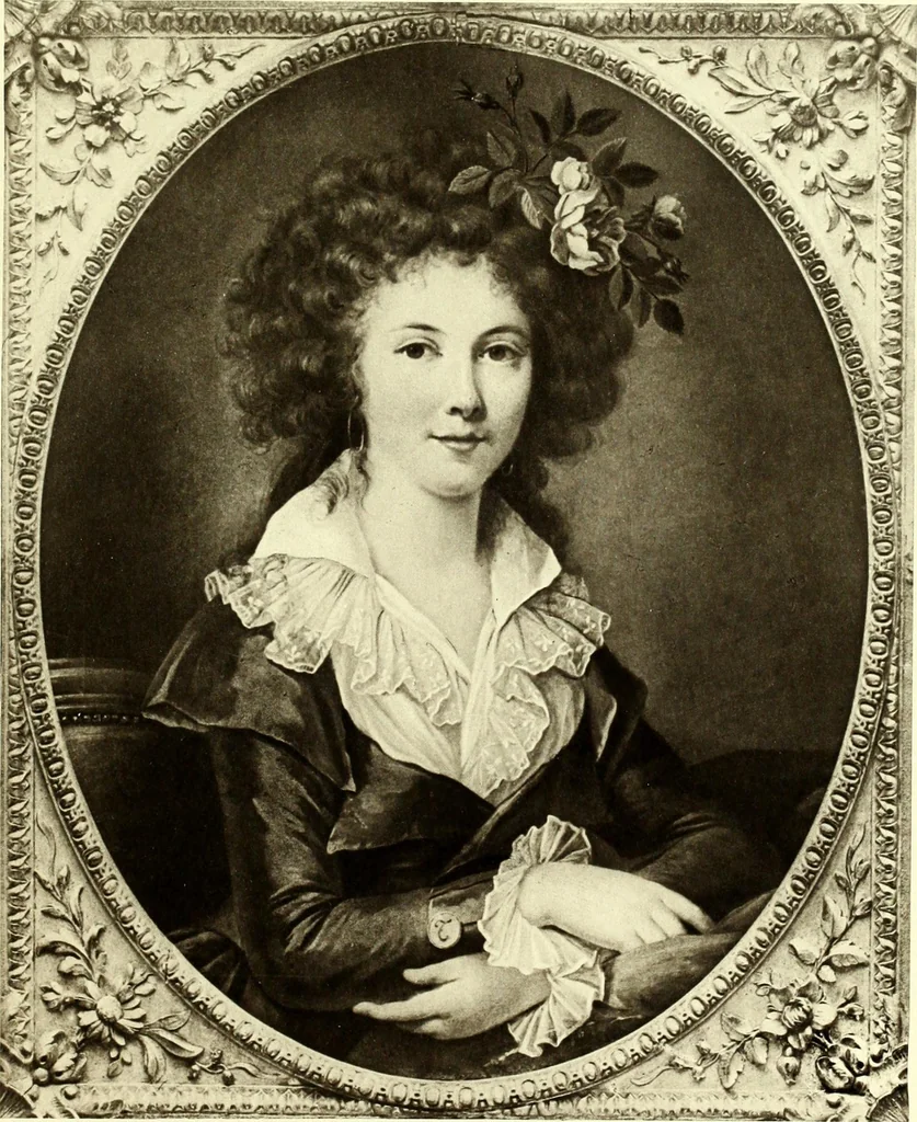 An illustration from Vigée-Lebrun, 1755-1842 : her life, works, and friendships : with a catalogue raisonné of the artist's pictures, 1915, leaf 52