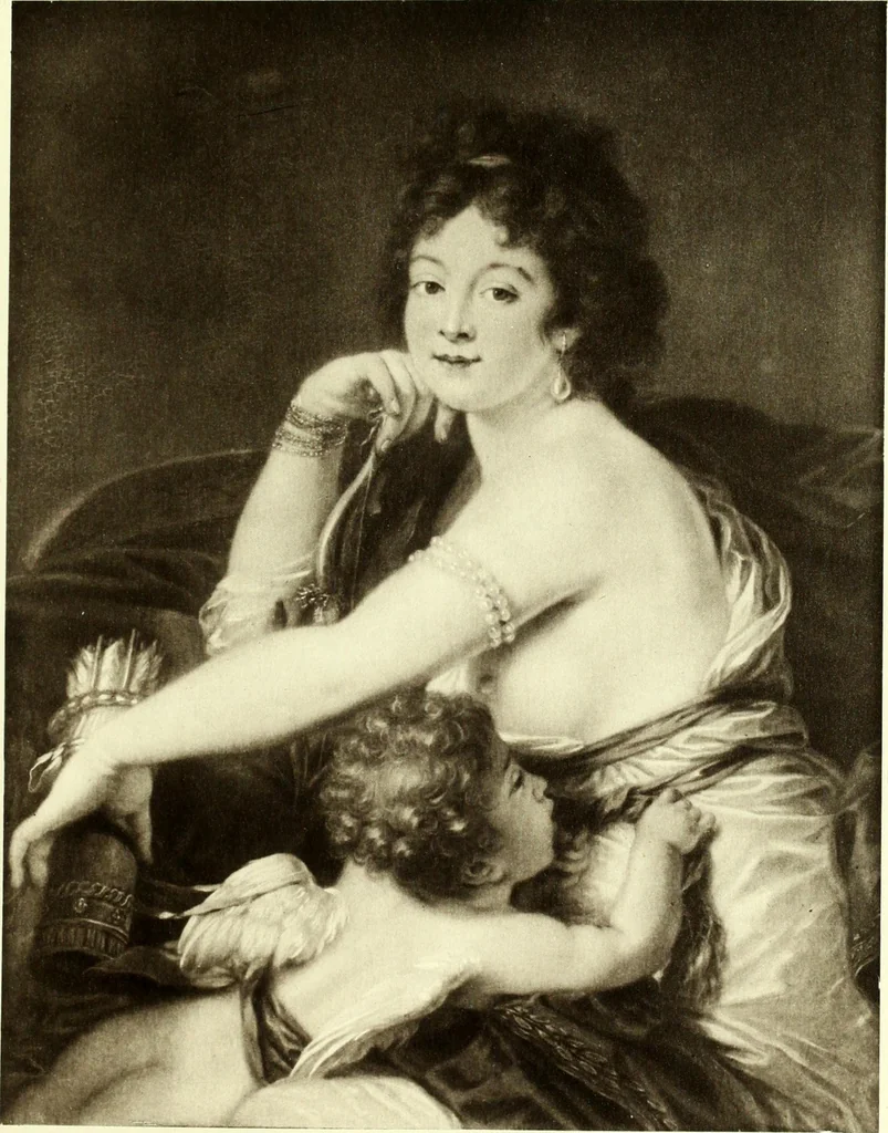 An illustration from Vigée-Lebrun, 1755-1842 : her life, works, and friendships : with a catalogue raisonné of the artist's pictures, 1915, leaf 76
