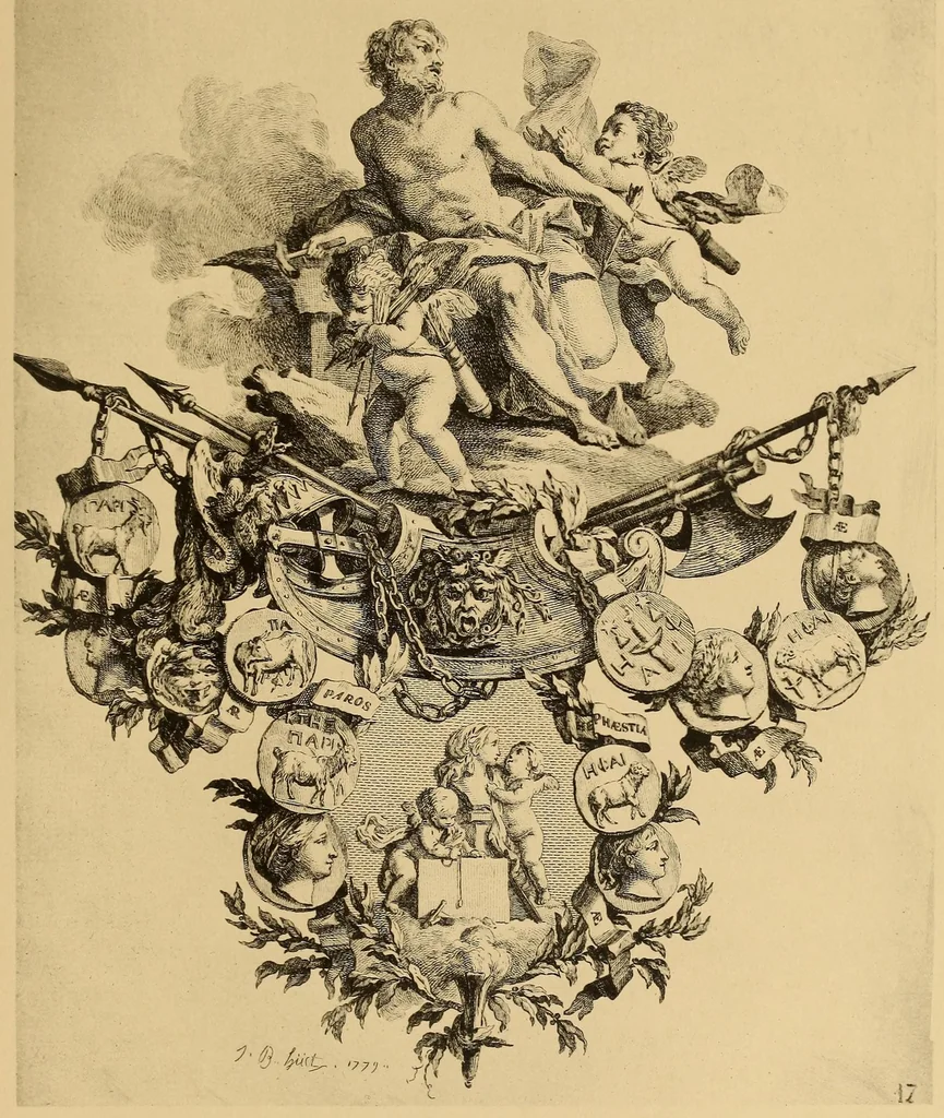 An illustration from Vignettes du XVIIéme siècle et du XVIIIéme siècle, 1900, leaf 39