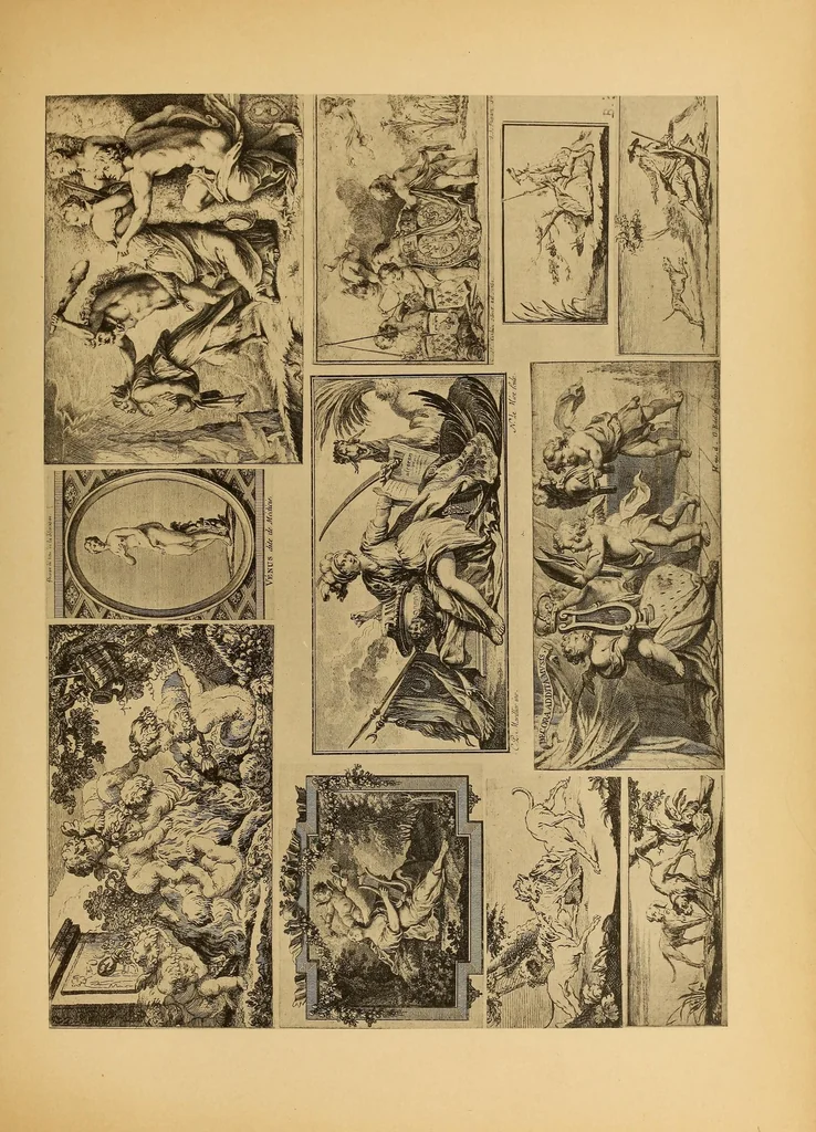 An illustration from Vignettes du XVIIéme siècle et du XVIIIéme siècle, 1900, leaf 79
