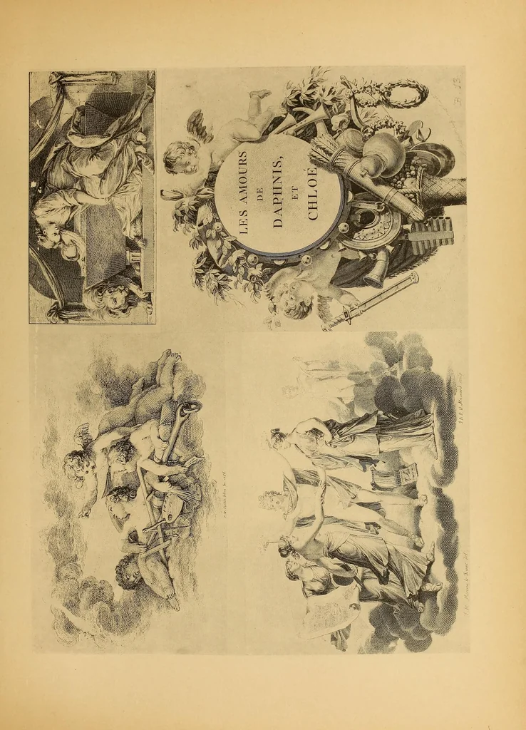 An illustration from Vignettes du XVIIéme siècle et du XVIIIéme siècle, 1900, leaf 99