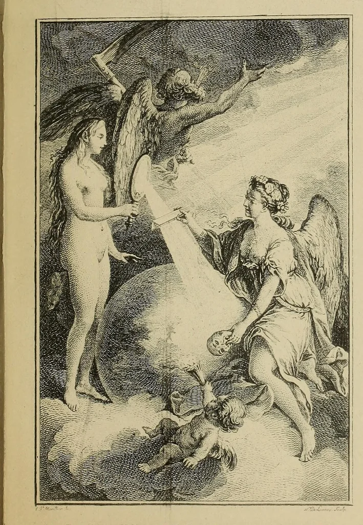 An illustration from Vignettes du XVIIIeme siècle, 1900, leaf 127
