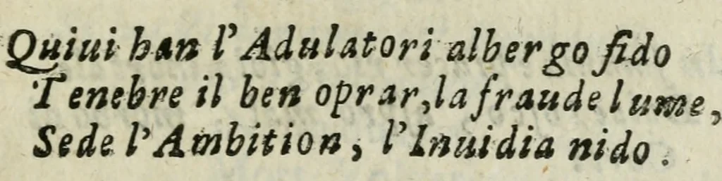 An illustration from Villa Benedetta, 1694, leaf 84