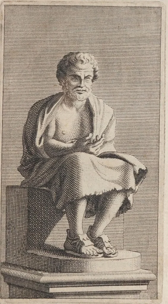 An illustration from Villa Borghese fvori di Porta Pinciana : con l'ornamenti che si osseruano nel di lei palazzo e con le figure delle statue più singolare : all'illustriss. ... d. Gio:Battista Borghese., 1700, leaf 335