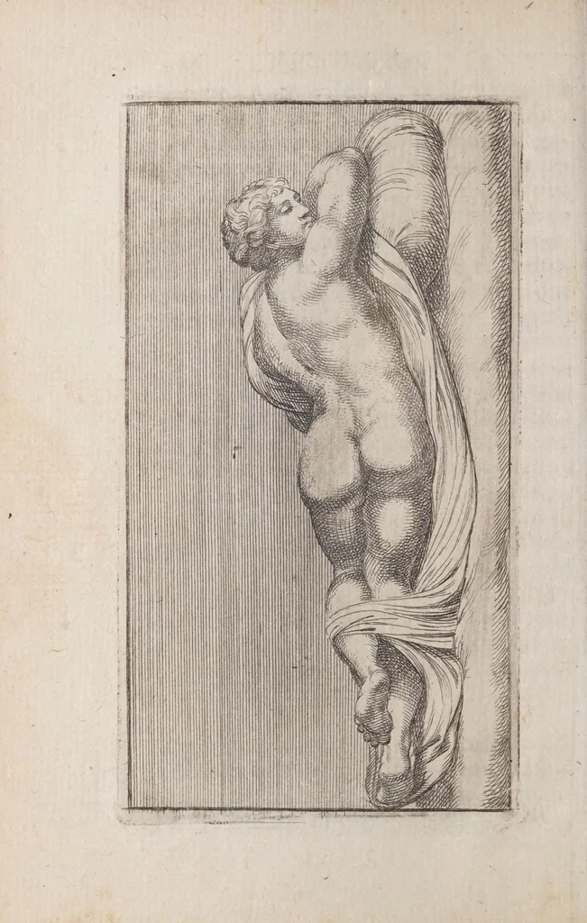 An illustration from Villa Borghese fvori di Porta Pinciana : con l'ornamenti che si osseruano nel di lei palazzo e con le figure delle statue più singolare : all'illustriss. ... d. Gio:Battista Borghese., 1700, leaf 342