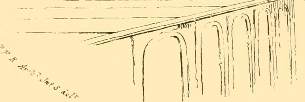 An illustration from Village architecture, being a series of picturesque designs for the inn, the schoolhouse, almshouses, markethouse, shambles, workhouse, parsonage, townhall, and church: forming a sequel to a work on rural architectue, 1837, leaf 112