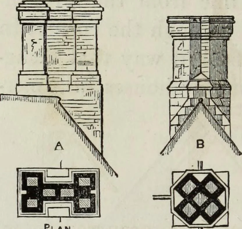 An illustration from Villas and cottages, 1874, leaf 111