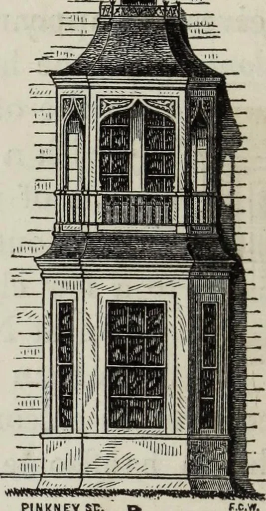 An illustration from Villas and cottages, 1874, leaf 115
