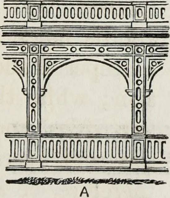 An illustration from Villas and cottages, 1874, leaf 116