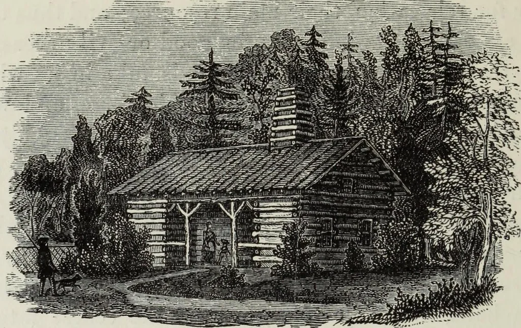 An illustration from Villas and cottages, 1874, leaf 133