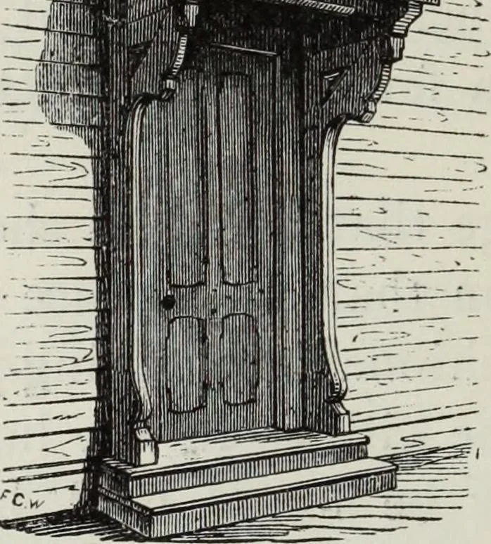 An illustration from Villas and cottages, 1874, leaf 137