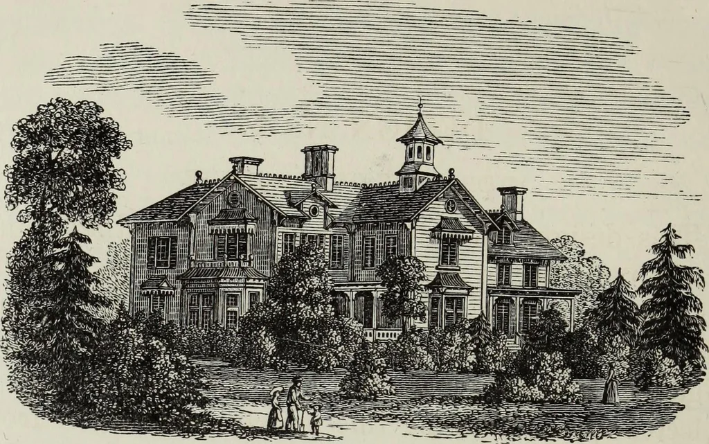 An illustration from Villas and cottages, 1874, leaf 221