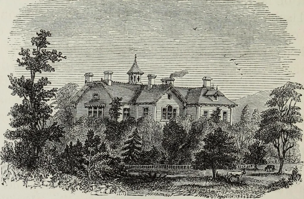 An illustration from Villas and cottages, 1874, leaf 221