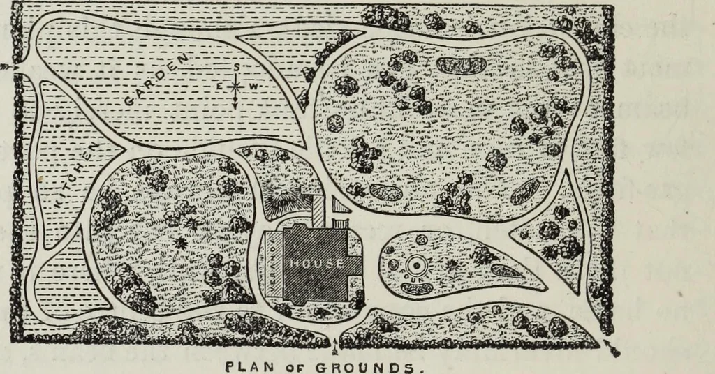 An illustration from Villas and cottages, 1874, leaf 235