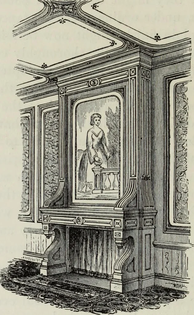 An illustration from Villas and cottages, 1874, leaf 241