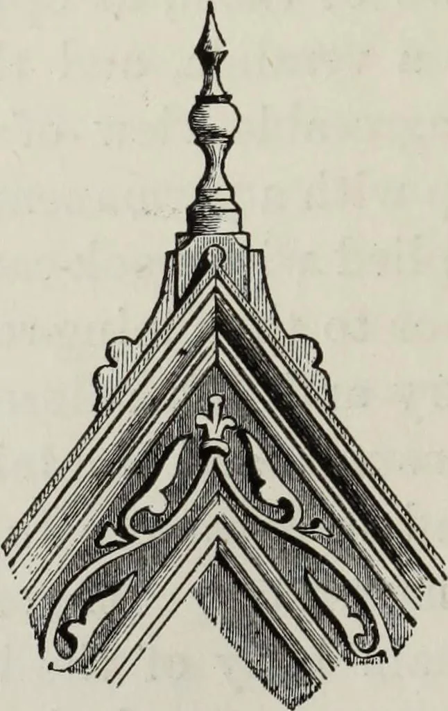 An illustration from Villas and cottages, 1874, leaf 255