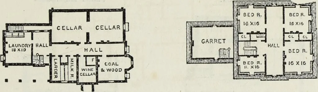 An illustration from Villas and cottages, 1874, leaf 300