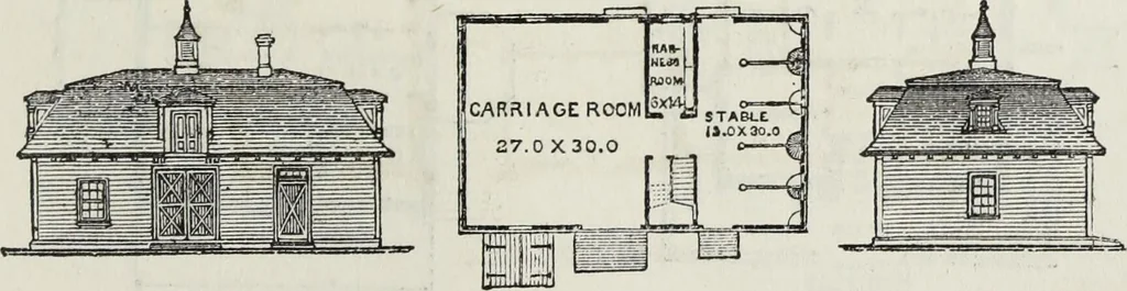 An illustration from Villas and cottages, 1874, leaf 300