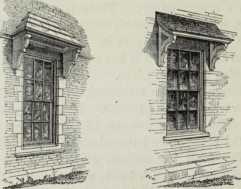 An illustration from Villas and cottages, 1874, leaf 307