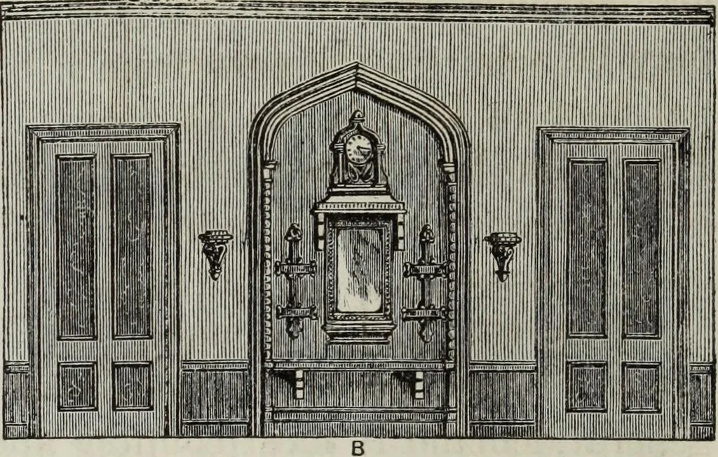 An illustration from Villas and cottages, 1874, leaf 93