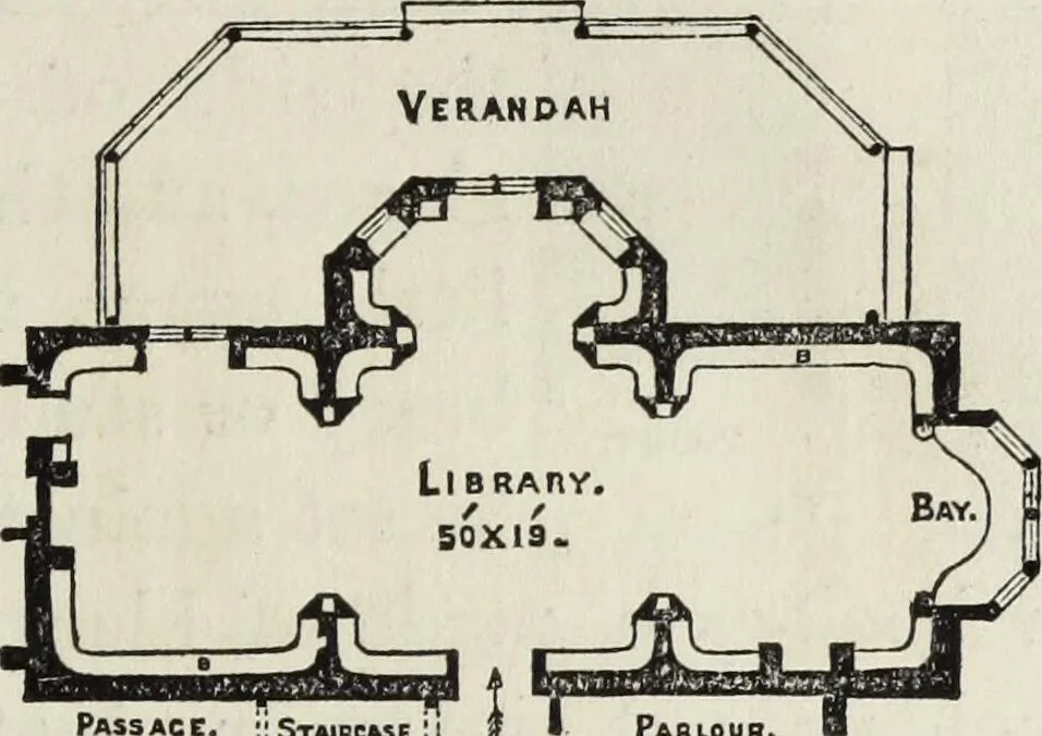 An illustration from Villas and cottages, 1874, leaf 96