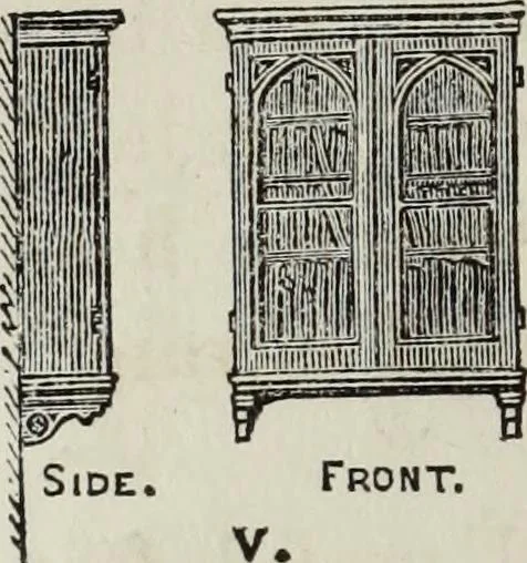 An illustration from Villas and cottages, 1874, leaf 97